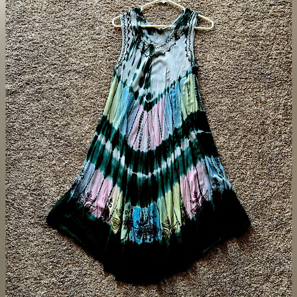 Rainbow Free Form Dress